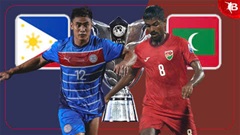 Nhận định bóng đá Philippines vs Maldives, 18h00 ngày 25/3: Đại diện Đông Nam Á phải thắng