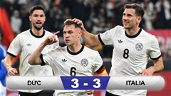 Kết quả Đức 3-3 Italia (chung cuộc 5-4): Đức vào bán kết Nations League