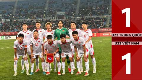 VIDEO bàn thắng U22 Trung Quốc vs U22 Việt Nam: 1-1 (Giao hữu CFA Team China 2025)