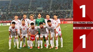 VIDEO bàn thắng U22 Trung Quốc vs U22 Việt Nam: 1-1 (Giao hữu CFA Team China 2025)