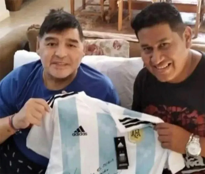 Ông Coria có 5 năm làm vệ sỹ cho Maradona
