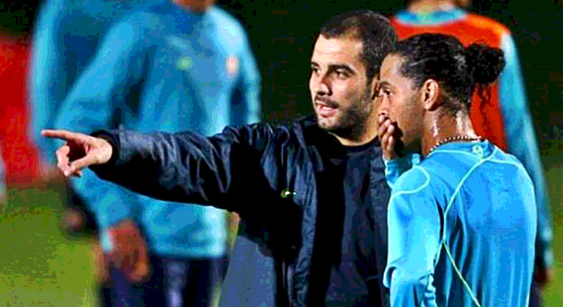 Guardiola đã buộc “Rô vẩu” phải rời Barca ngay sau khi tiếp quản CLB vào mùa hè 2008