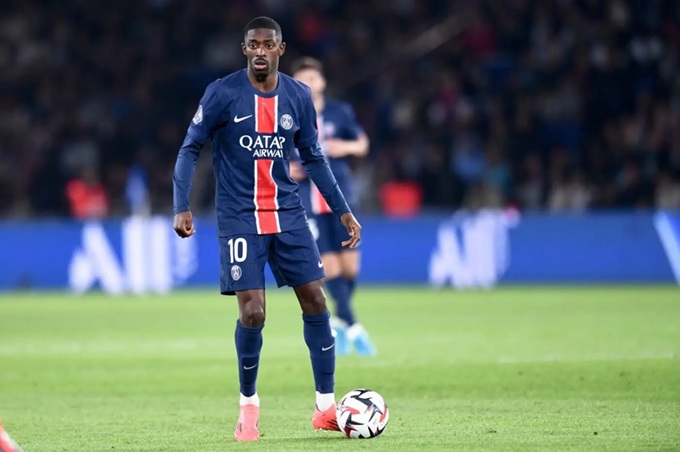 Ousmane Dembele hiện là cầu thủ được trả lương cao nhất Ligue 1