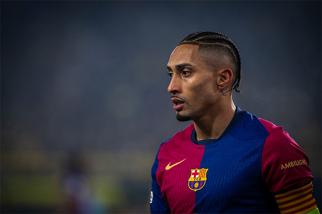 Raphinha sẽ bỏ lỡ trận đấu tới của Barca