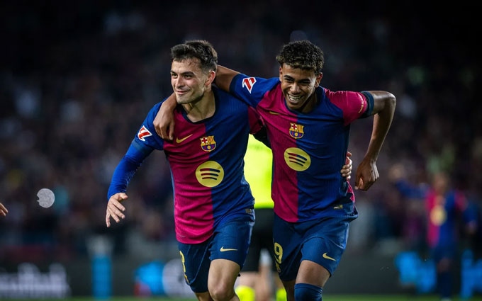 Yamal tuyên bố anh và Pedri là 2 cầu thủ tài năng nhất của Barca