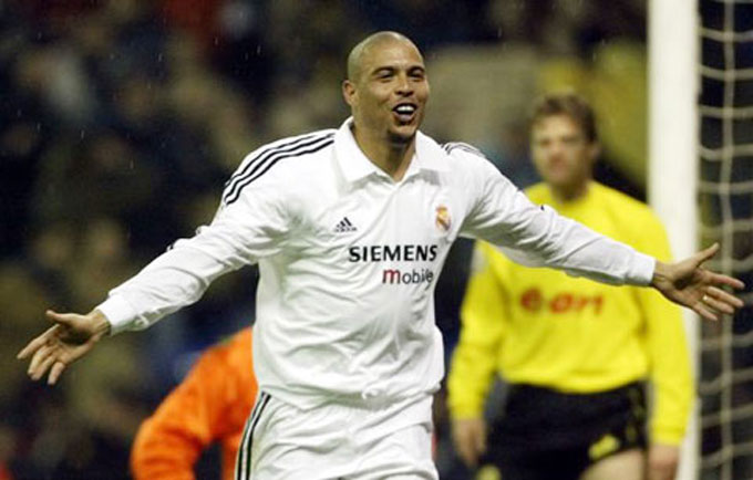 Ronaldo khi còn khoác áo Real