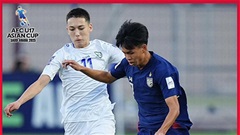 Kết quả U17 Thái Lan 1-4 U17 Uzbekistan: Thái Lan thua 'vỡ mặt' 