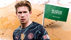 Kevin De Bruyne sắp gia nhập CLB hạng 2 của Saudi Arabia với lương 'khủng'