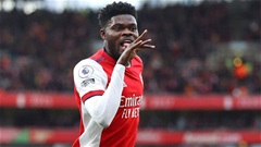 Arsenal đàm phán gia hạn thêm 2 năm với Partey