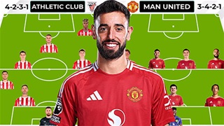 VIDEO Đội hình xuất phát Bilbao vs MU tại bán kết Europa League 