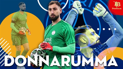 Gianluigi Donnarumma phiên bản nâng cấp là thủ môn số một thế giới