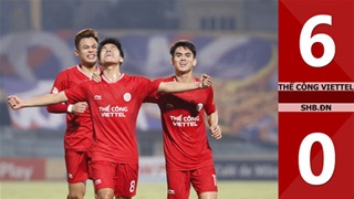 VIDEO bàn thắng Thể Công Viettel vs SHB.ĐN: 6-0 (Vòng 21 V.League 2024/25)