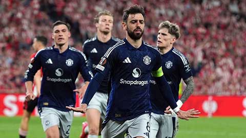 VIDEO Lập kỷ lục ấn tượng,  Bruno Fernandes đi vào lịch sử Europa League