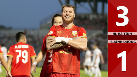 VIDEO bàn thắng HL Hà Tĩnh vs Bình Dương: 3-1 (Vòng 21 V.League 2024/25)