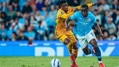 Jeremy Doku  cán mốc đáng nhớ sau thắng lợi của Man City trước Wolves
