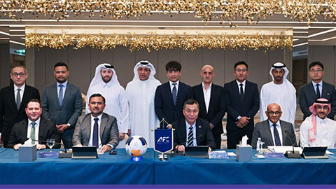 Chủ tịch Trần Quốc Tuấn gửi lời chúc tới BTC trận chung kết AFC Champions League