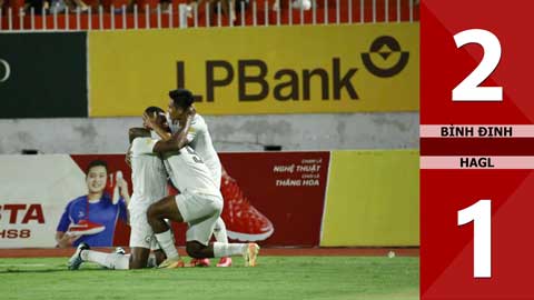 VIDEO bàn thắng Bình Định vs HAGL: 2-1 (Vòng 21 V.League 2024/25)