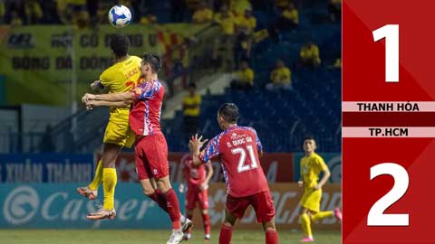 VIDEO bàn thắng Thanh Hóa vs TP.HCM: 1-2 (Vòng 21 V.League 2024/25)