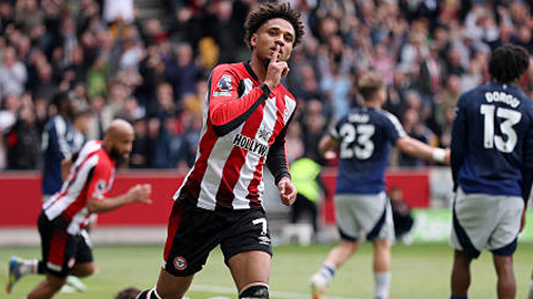 Trực tiếp Brentford 2-1 MU (hết hiệp 1)