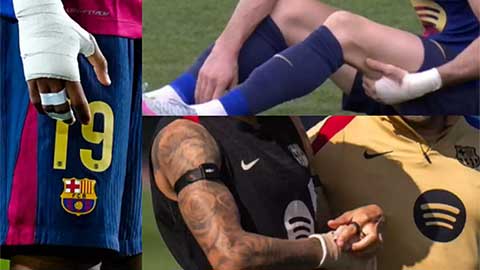 Barcelona dính cáo buộc doping từ… băng cổ tay