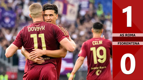 VIDEO bàn thắng AS Roma vs Fiorentina: 1-0 (Vòng 35 Serie A 2024/25)