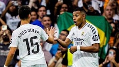 Mbappe kinh ngạc trước khoảnh khắc thiên tài của Arda Guler