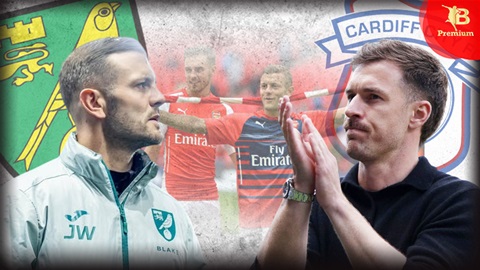 Jack Wilshere và Aaron Ramsey, từ đồng đội ở Arsenal thành những chiến tướng tại Championship