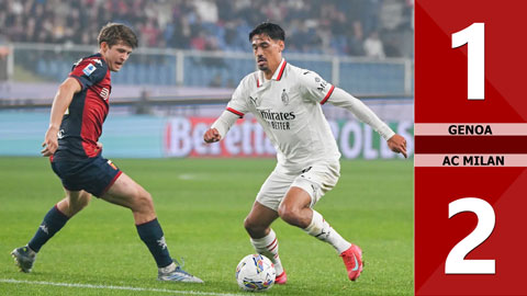 VIDEO bàn thắng Genoa vs AC Milan: 1-2 (Vòng 35 Serie A 2024/25)