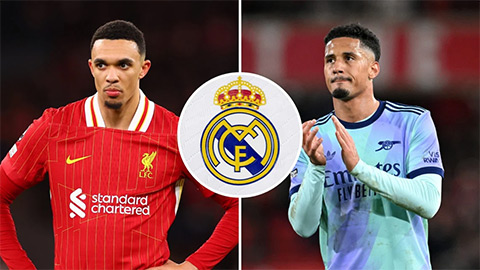 Real dùng cách tương tự với Arnold để ve vãn Saliba