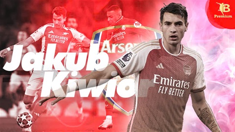Jakub Kiwior: Sự trỗi dậy bất ngờ của chiến binh hướng nội  