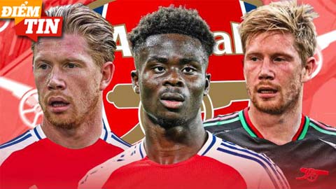 Điểm tin 7/5: Arsenal chiêu mộ De Bruyne, MU ra giá bán Garnacho