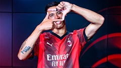 Tijjani Reijnders cán mốc 100 trận cho AC Milan