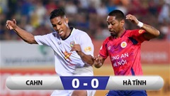 Kết quả CLB Công an Hà Nội 0-0 Hồng Lĩnh Hà Tĩnh: Hà Tĩnh cân bằng kỷ lục