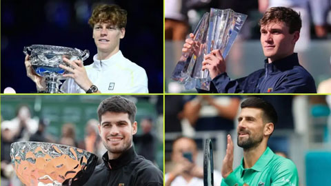 Carlos Alcaraz 'cày' tiền cực đỉnh, Djokovic rớt giá thê thảm