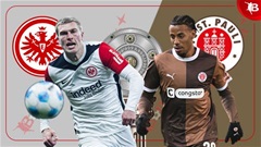 Nhận định bóng đá Frankfurt vs St.Pauli, 22h30 ngày 11/5: Frankfurt chắc vé dự Champions League