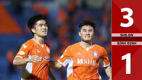 VIDEO bàn thắng SHB.ĐN vs Bình Định: 3-1 (Vòng 22 V.League 2024/25)