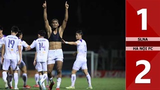 VIDEO bàn thắng SLNA vs Hà Nội FC: 1-2 (Vòng 22 V.League 2024/25)