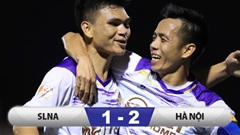 Kết quả SLNA 1-2 Hà Nội: Nghẹt thở đến phút cuối cùng