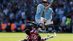 Trực tiếp Southampton 0-0 Man City: Đội khách áp đảo