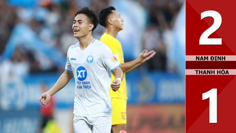 VIDEO bàn thắng Nam Định vs Thanh Hóa: 2-1 (Vòng 22 V.League 2024/25)