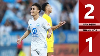 VIDEO bàn thắng Nam Định vs Thanh Hóa: 2-1 (Vòng 22 V.League 2024/25)