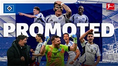 Hamburg trở lại Bundesliga 1 sau 7 năm