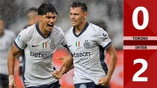 VIDEO bàn thắng Torino vs Inter: 0-2