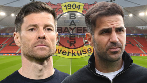 Cesc Fabregas sẽ thay Alonso dẫn dắt Leverkusen vào tuần tới