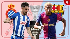 Nhận định bóng đá Espanyol vs Barca, 02h30 ngày 16/5: Rung chuông vàng