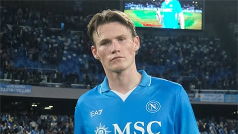 Scott McTominay vẫn là điểm sáng trong cú sảy chân của Napoli