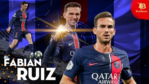 Fabian Ruiz, từ cậu bé còi cọc đến người khổng lồ ở hàng tiền vệ