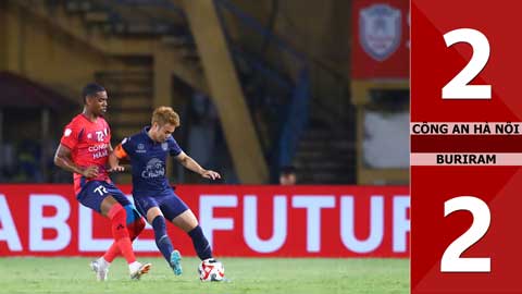 VIDEO bàn thắng Công an Hà Nội vs Buriram: 2-2 (Chung kết lượt đi giải vô địch các CLB Đông Nam Á 2024/25