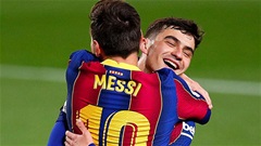 Pedri sẽ qua mặt Messi nếu dự trận đấu tới của Barca