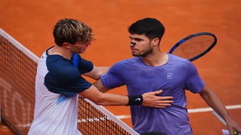 Alcaraz vào bán kết Rome Masters, chính thức xếp hạt giống số 2 Roland Garros
